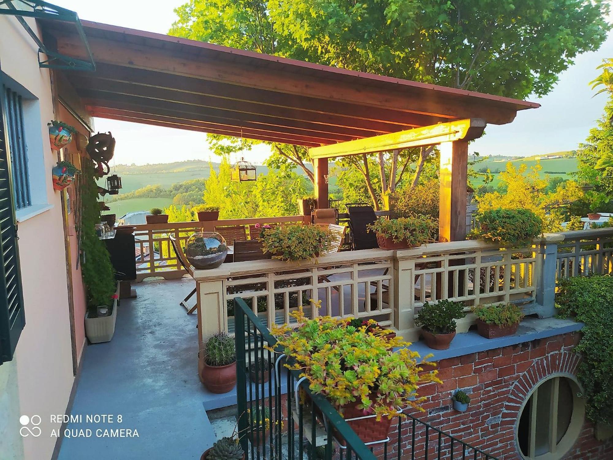 Апартаменты La Terrazza Sul Monferrato Ozzano Monferrato Экстерьер фото